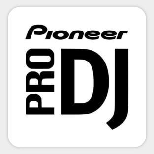 Pioneer pro dj wear! Sticker